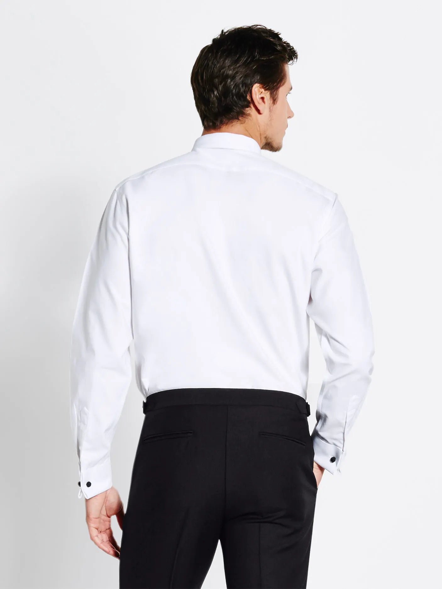 Cotton Fly-Front Dress Shirt My Store Cotton Fly-Front Dress Shirt My Store